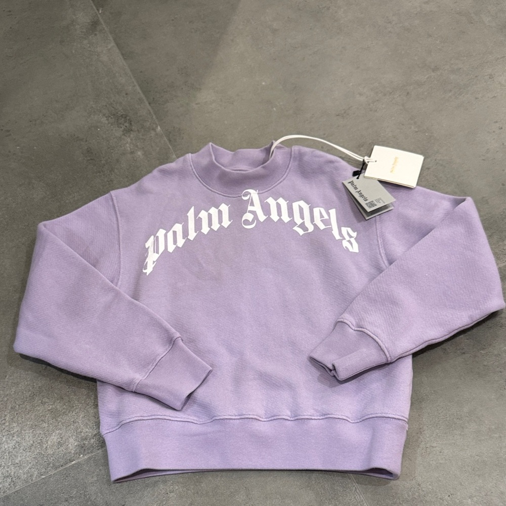 Palm Angels Lavender Crewneck